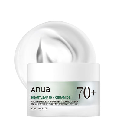 ANUA Heartleaf 70 Intense Calming Cream front view