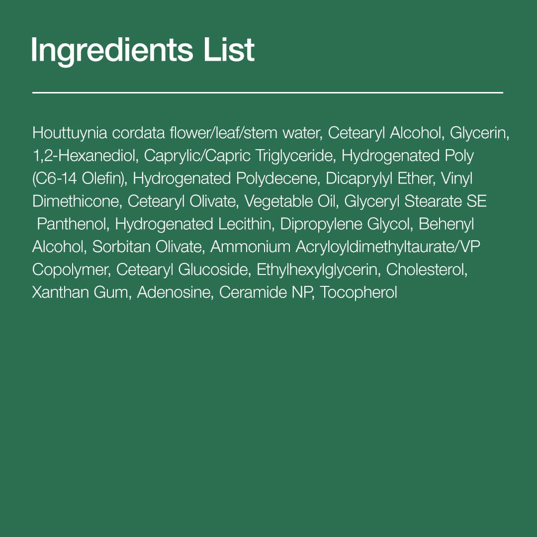 ANUA Heartleaf 70 Intense Calming Cream with other skincare products