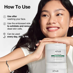 ANUA Heartleaf 77 Toner Pads open with pads visible