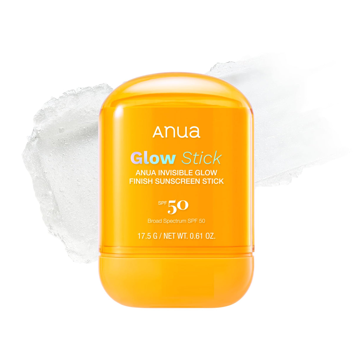 ANUA Invisible Glow Sun Stick front view with packaging