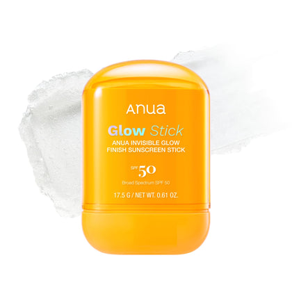 ANUA Invisible Glow Sun Stick front view with packaging