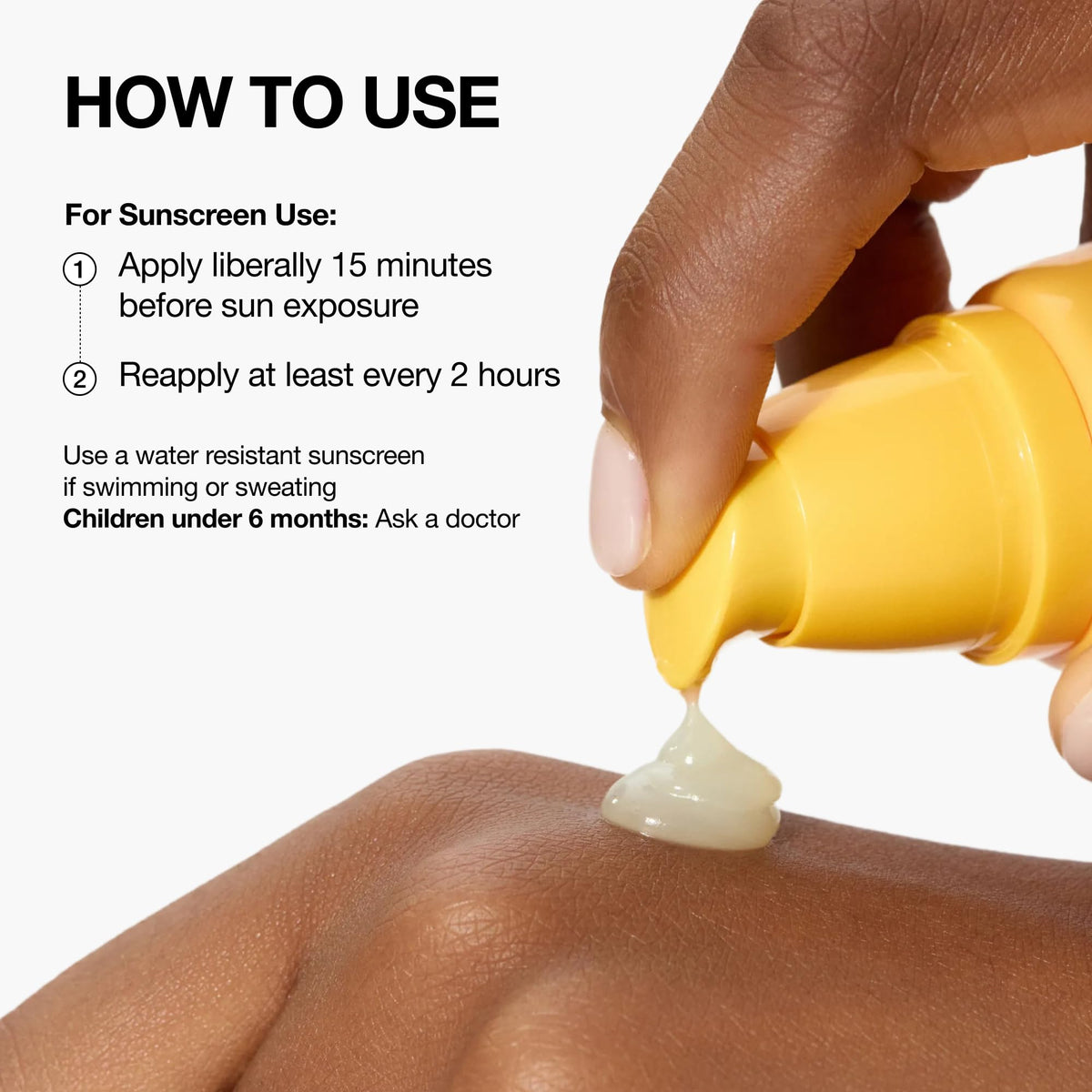 ANUA Invisible Matte Finish Sunscreen showing application on skin
