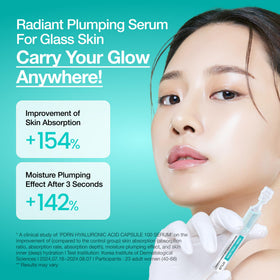 ANUA PDRN Hyaluronic Acid Capsule Serum 100 in use on skin