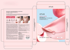 ANUA Peach 70 Niacin Brightening Collagen Mask essence bottle