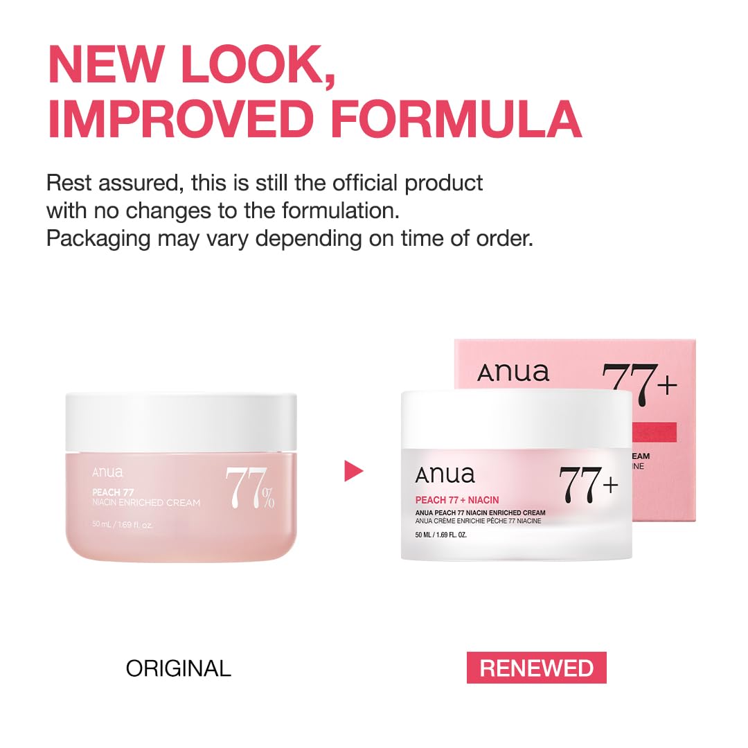 ANUA Peach Niacinamide Cream texture close-up