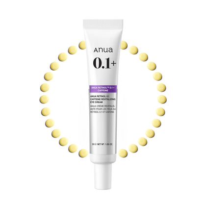 ANUA Retinol 0.1 Caffeine Revitalizing Eye Cream front view