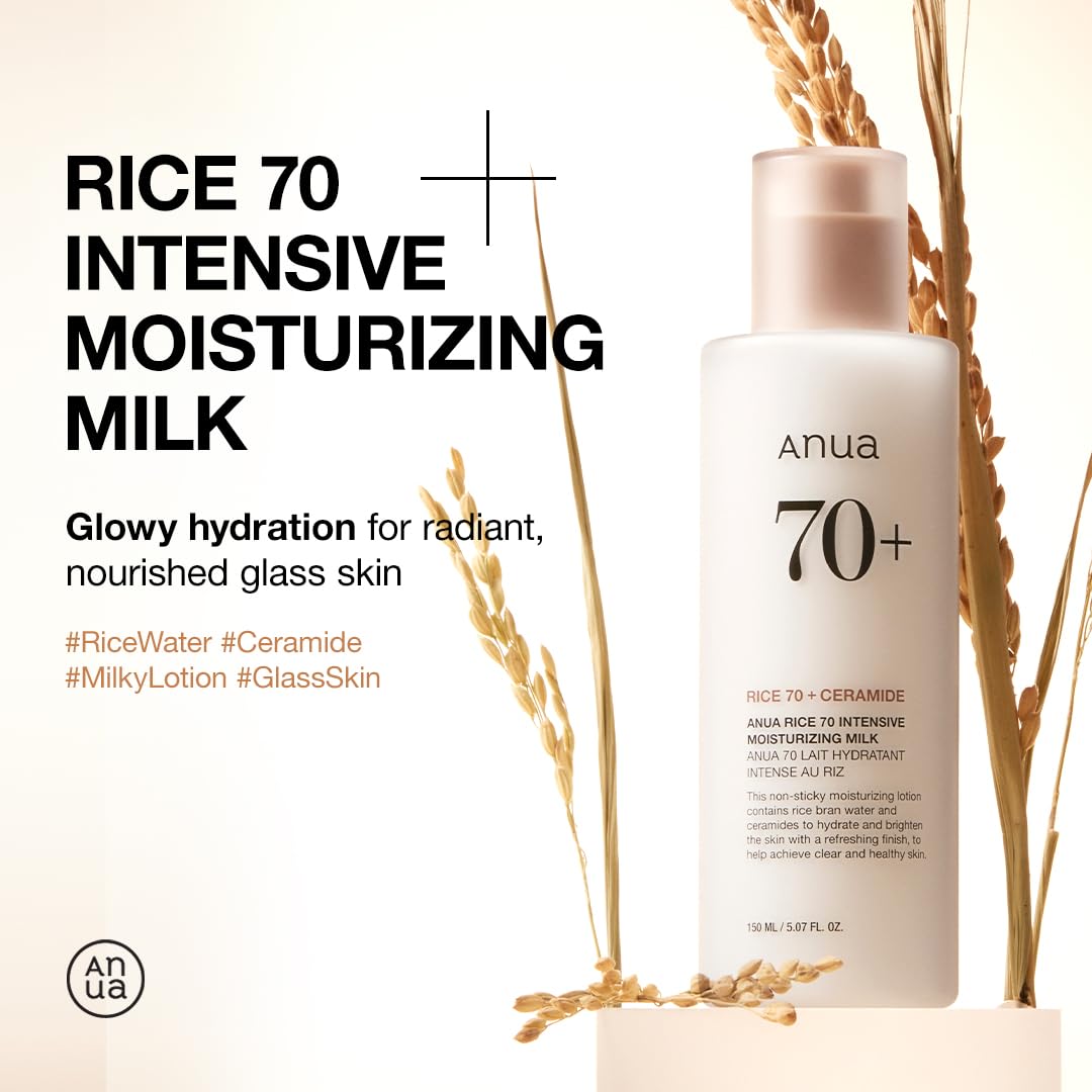 ANUA Rice 70 Intensive Moisturizing Milk texture close-up