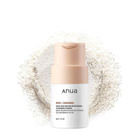 ANUA Rice Enzyme Brightening Cleansing Powder front view with packaging