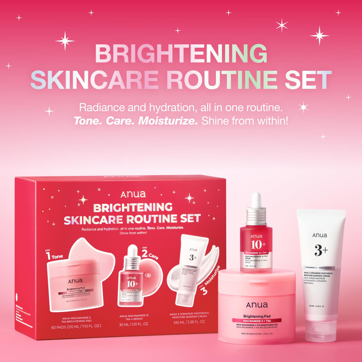 ANUA TXA Toner Pad from the Brightening Skincare Set