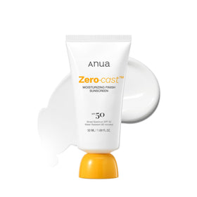 ANUA Zero-Cast Moisturizing Sunscreen SPF 50 front view