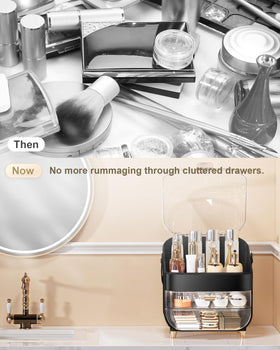 Anylady Makeup Organizer with jewellery and perfume