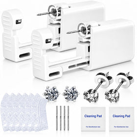 Anzero Ear Piercing Kit front view with two disposable guns