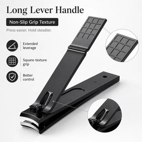 Aogeili nail clippers set in packaging with dimensions