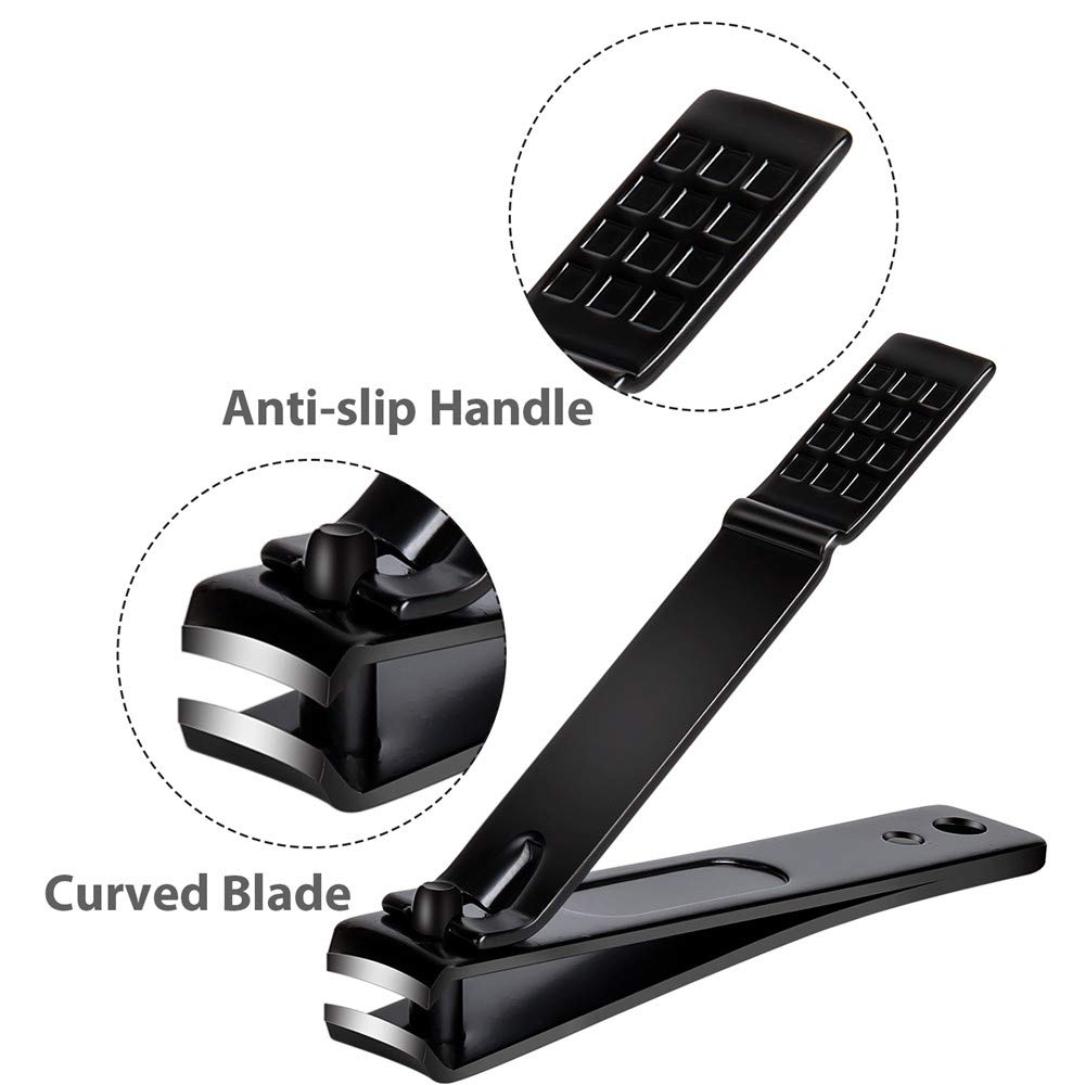 Aogeili small nail clipper showing ergonomic handle design
