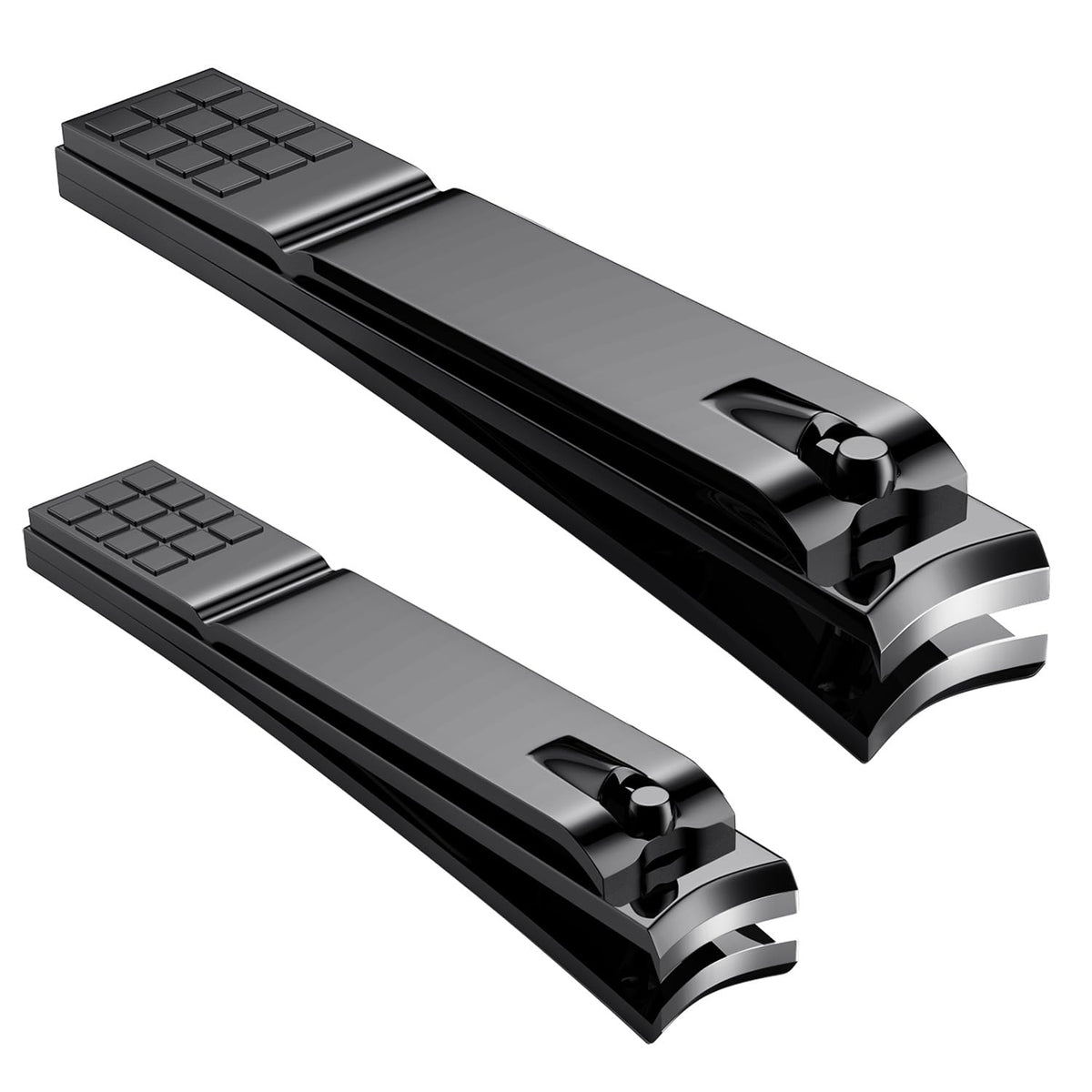 Aogeili Wide Jaw Nail Clippers Set with large and small clippers