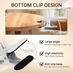 AORAEM UV LED Nail Lamp gooseneck design for flexibility