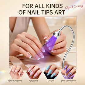 AORAEM UV Nail Lamp with different brightness settings