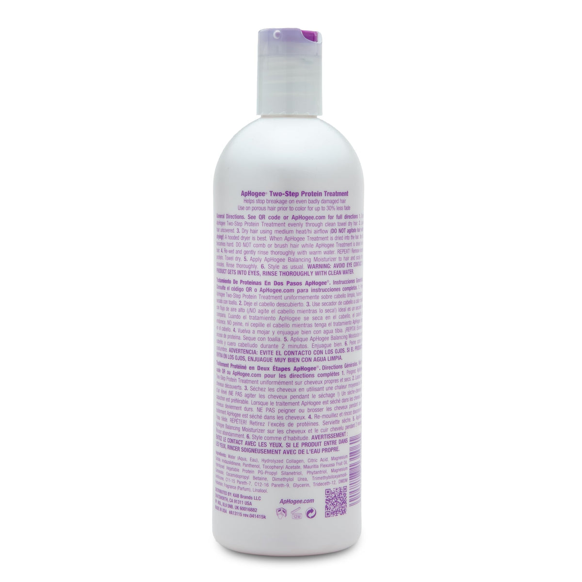 Aphogee Hair Care Double Bundle on a bathroom shelf