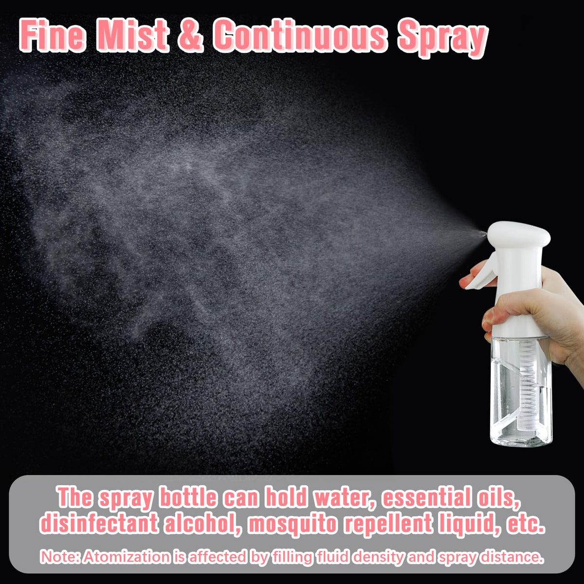 Apidgrowth Continuous Travel Spray Bottle packaging display