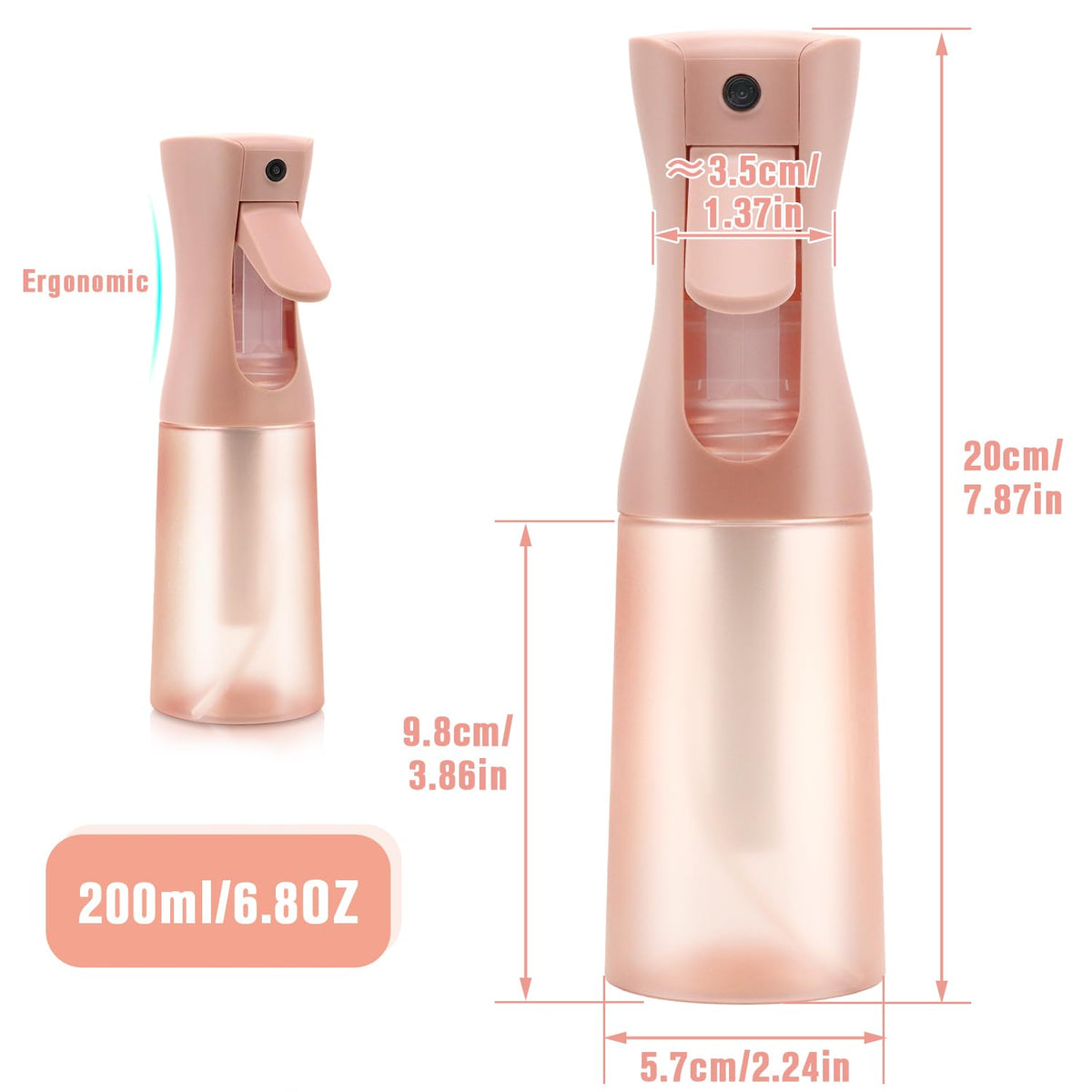 Apidgrowth Fine Mist Spray Bottle with mist spray