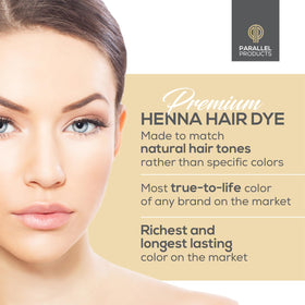 Application brush included in PARALLEL PRODUCTS Henna Kit
