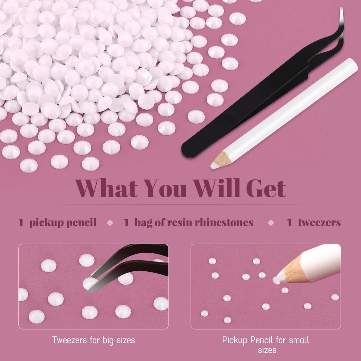 Application of BELLEBOOST rhinestones on nail art