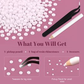 Application of BELLEBOOST rhinestones on nail art
