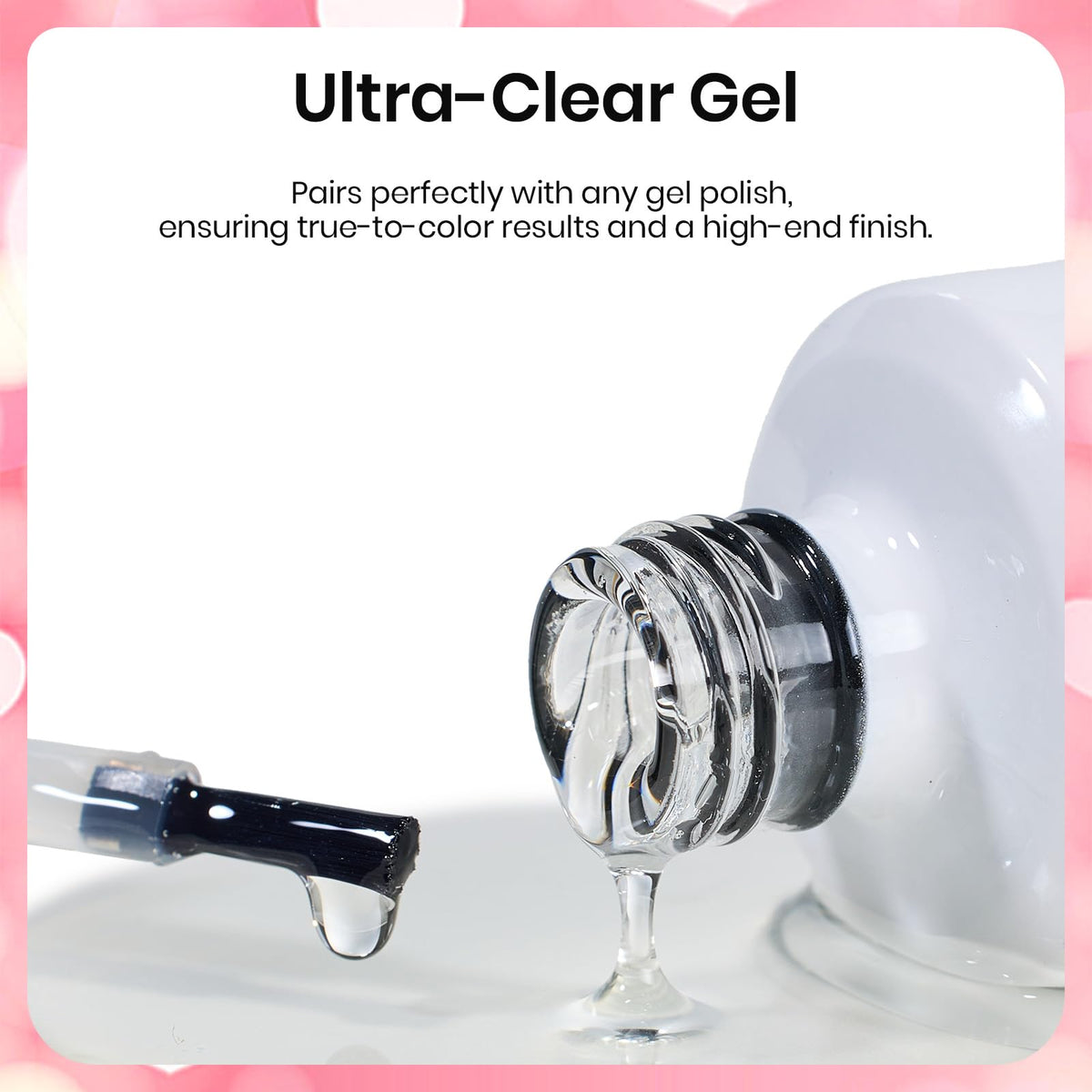 application of blooming gel from beetles Gel Polish Blooming Set