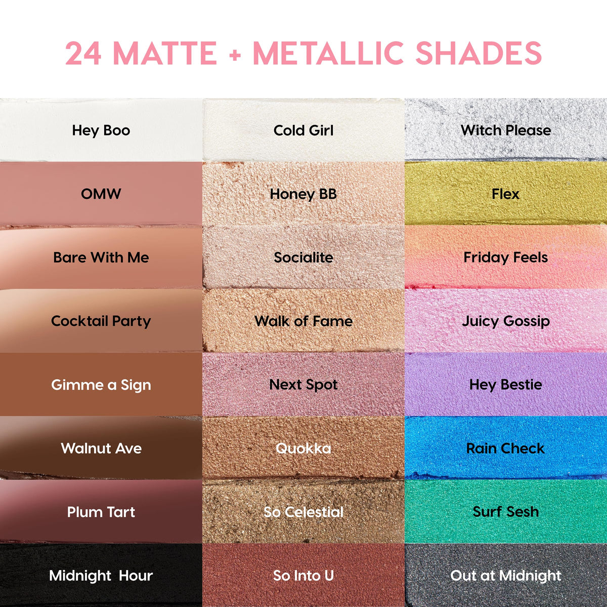 Application of ColourPop cream eyeshadow on eyelids