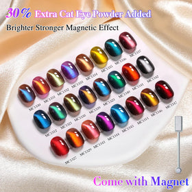 Application of Double Rhythm Gel Nail Polish on nails