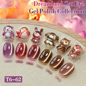 Application of Double Rhythm Gel Nail Polish on nails
