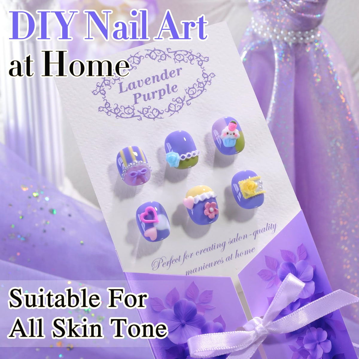 Application of Double Rhythm Gel Nail Polish on nails