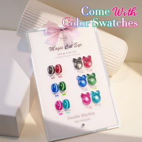 Application of Double Rhythm Gel Nail Polish under UV lamp