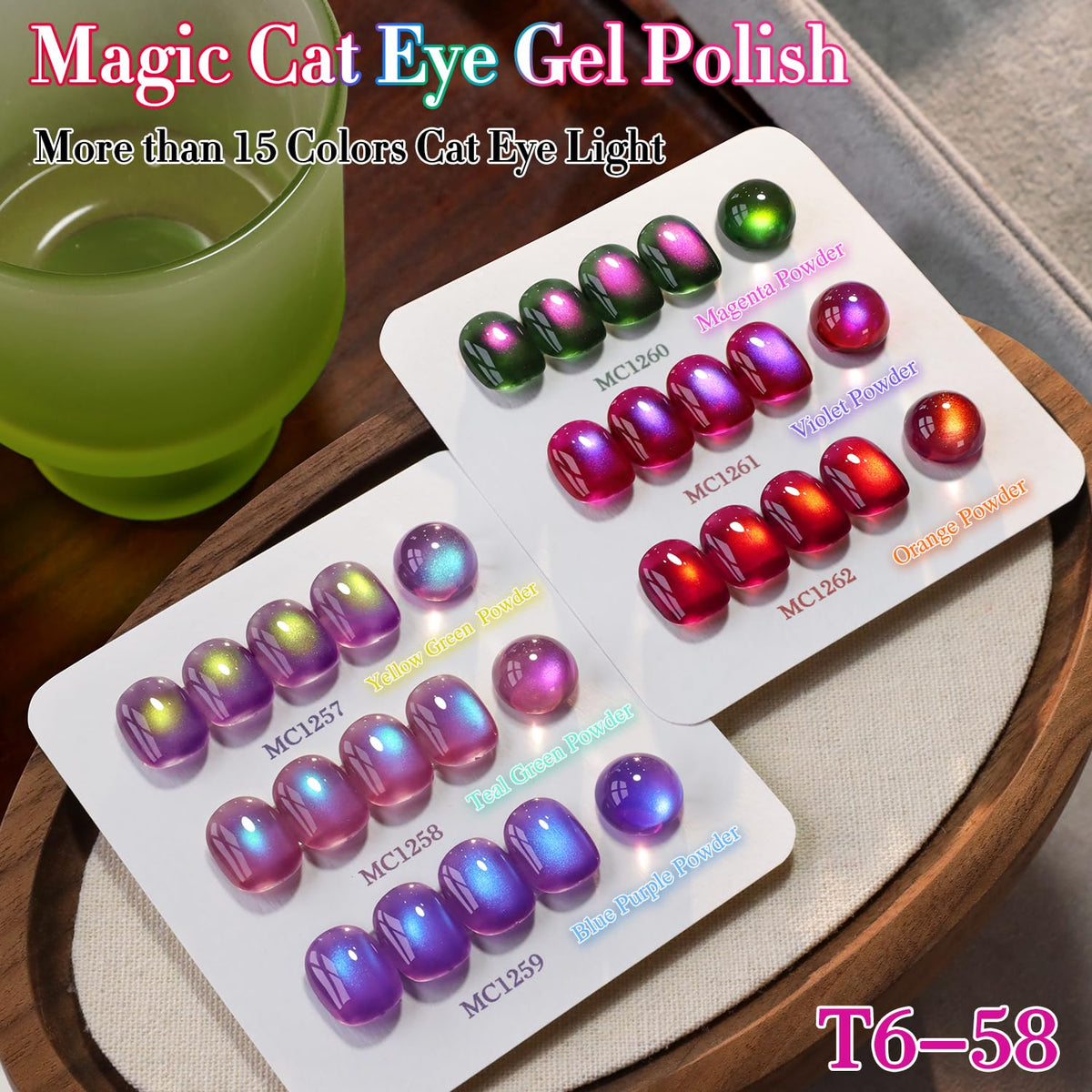 Application of Double Rhythm Gel Nail Polish under UV lamp