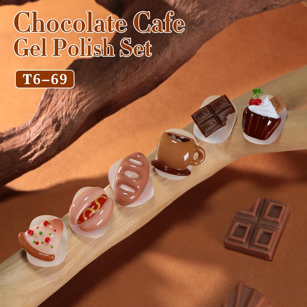 Application of Double Rhythm Gel Polish on nails