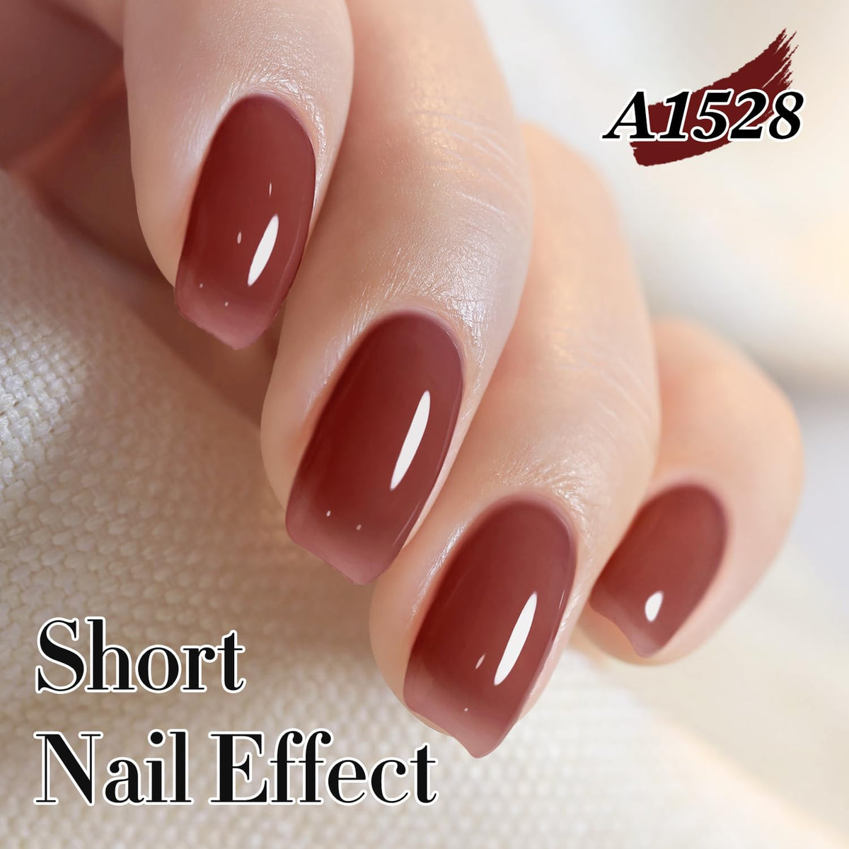 Application of Double Rhythm Gel Polish on nails