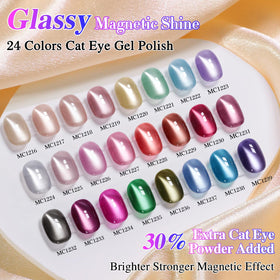 Application of Double Rhythm gel polish on nails