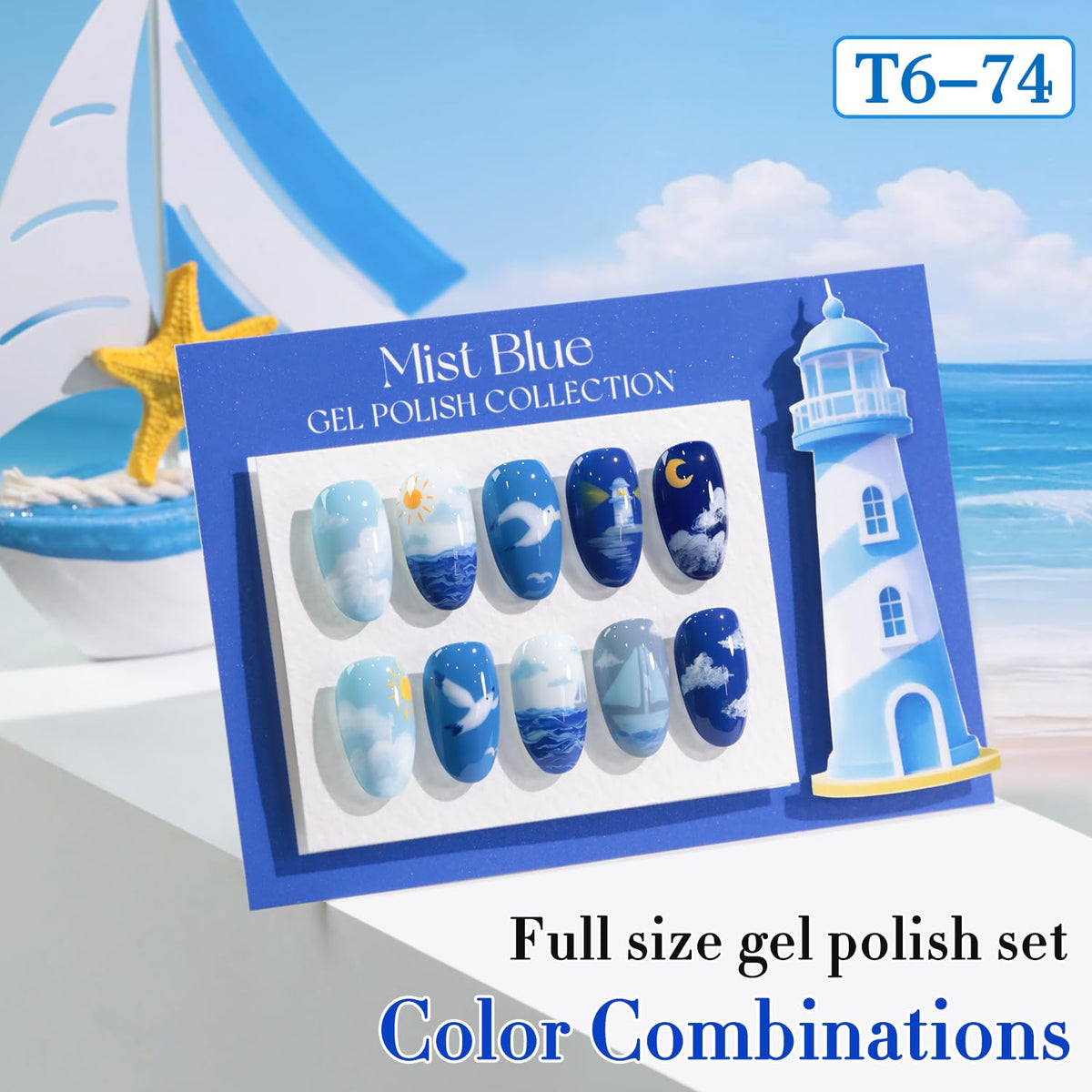 Application of Double Rhythm Gel Polish on nails