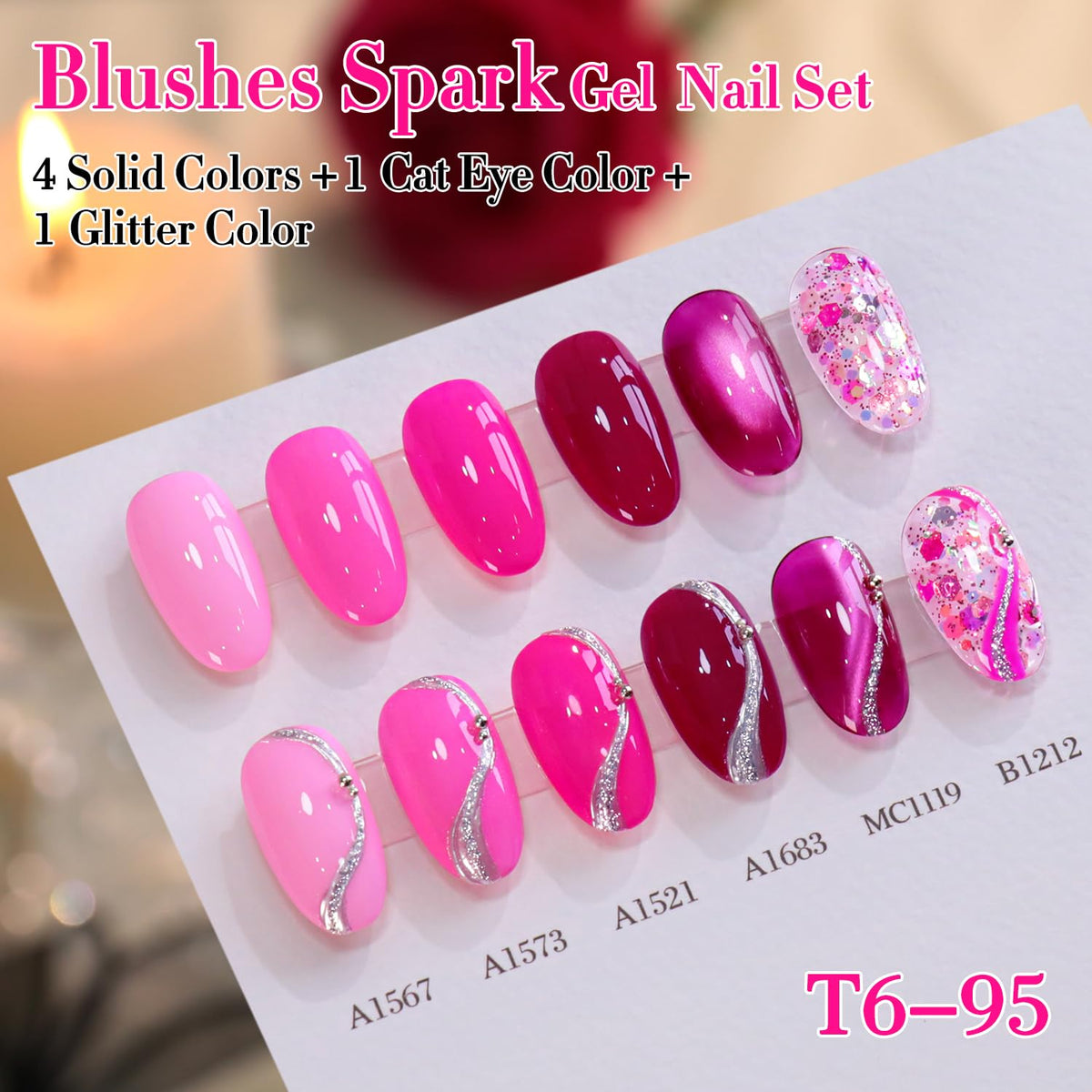 Application of Double Rhythm Gel Polish on nails