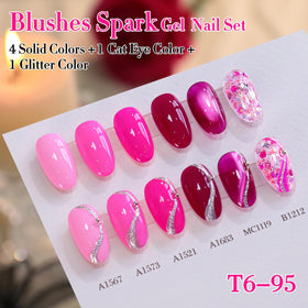 Application of Double Rhythm Gel Polish on nails