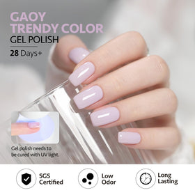 Application of GAOY Gel Nail Polish on nails
