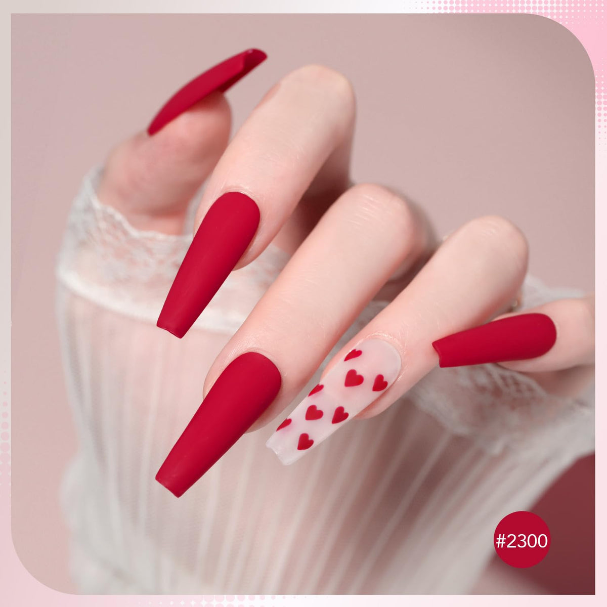 Application of GAOY gel polish on nails with UV light