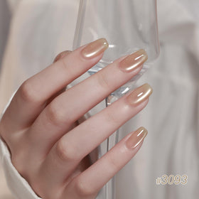 Application of GAOY gel polish using magnet tool