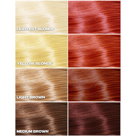 Application of Good Dye Young Du Hast Pink on light blonde hair