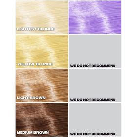 Application of Good Dye Young Purple Hair Dye on hair