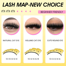 Application of HEYWINK lash clusters on model