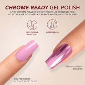 Application of KIARA SKY Gel Pro True White on nails