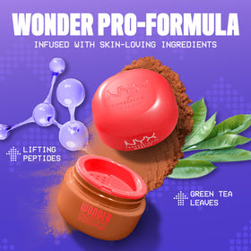 Application of NYX Wonder Snatch Setting Powder on skin