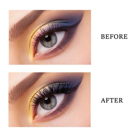 Application of Ocean Pearl Lash Clusters on natural lashes