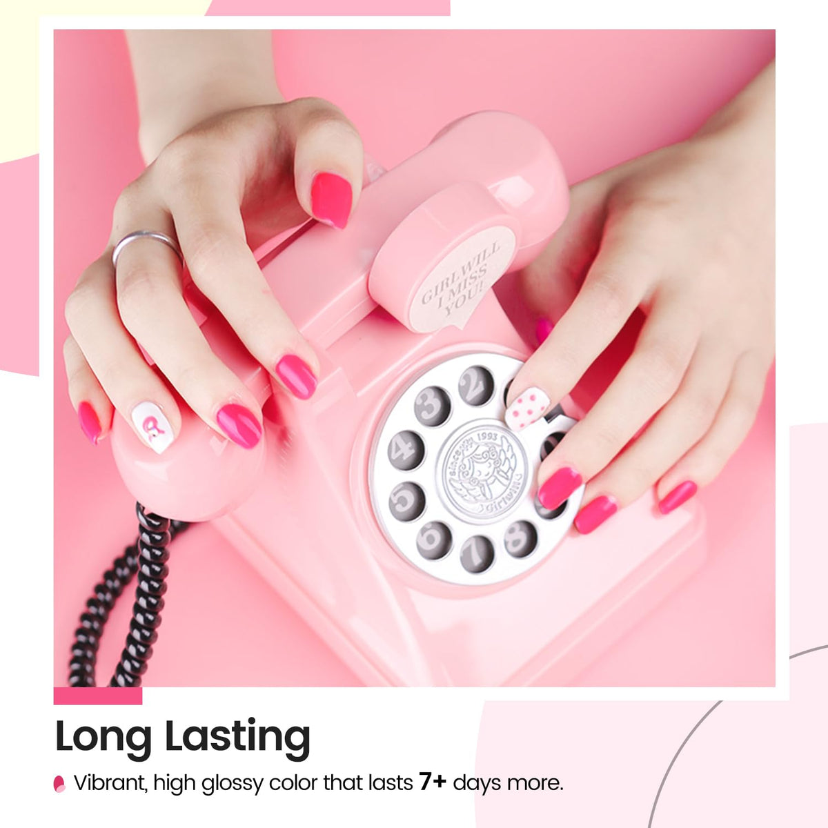 Application of OpenLive Nail Polish on nails